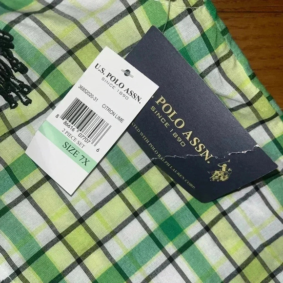 U.S. Polo Assn. boys collared button down shirt - Picture 4 of 4